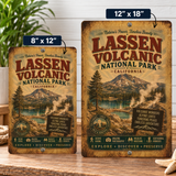Lassen Volcanic National Park Sign