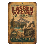 Lassen Volcanic National Park Sign
