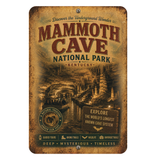 Mammoth Cave National Park Metal Sign