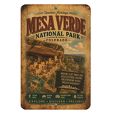 Mesa Verde National Park Metal Sign