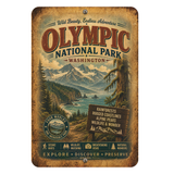 Olympic National Park Aluminum Sign