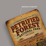 Petrified Forest Park Sign