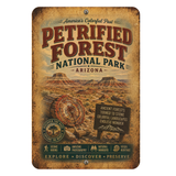 Petrified Forest Park Sign
