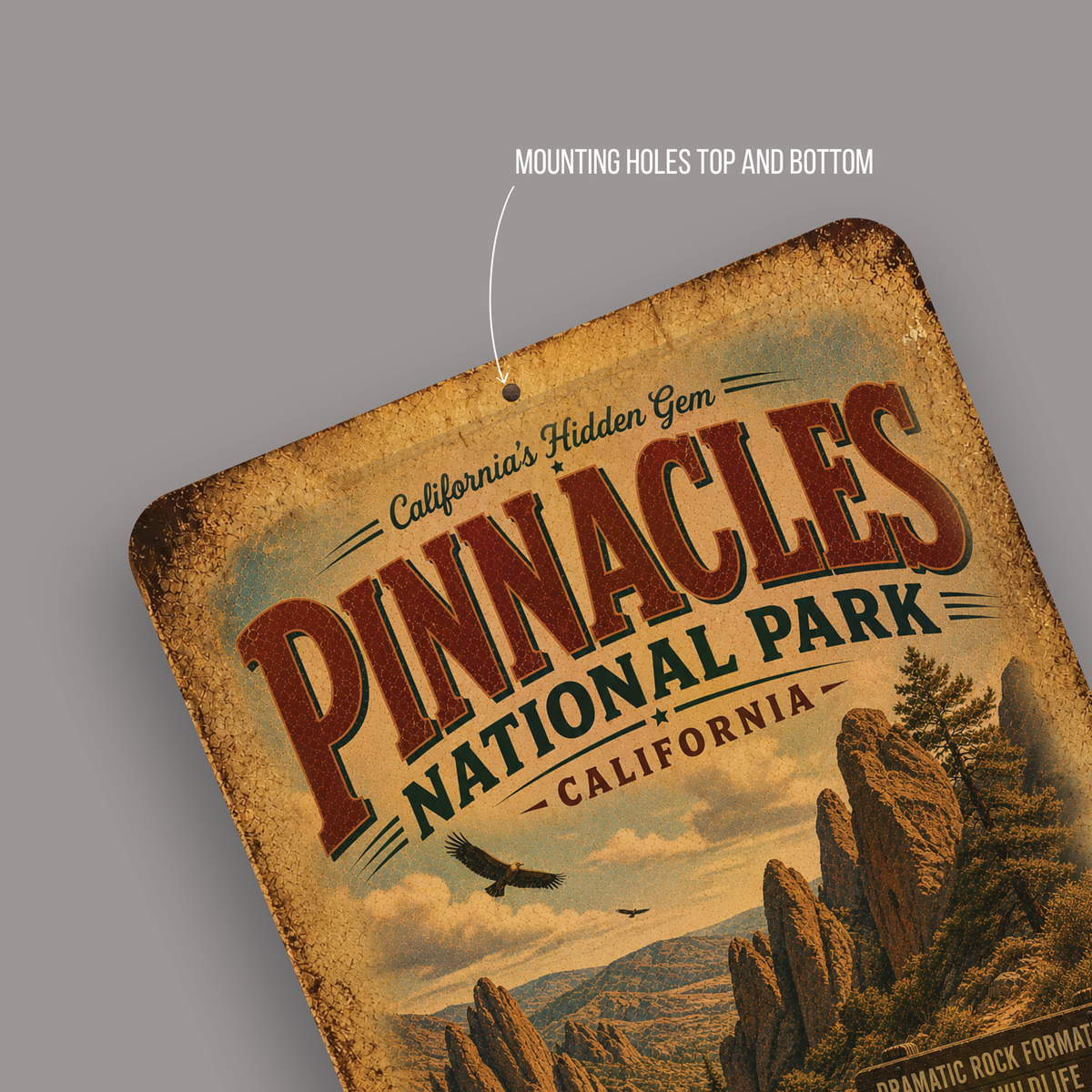 Pinnacles National Park Sign