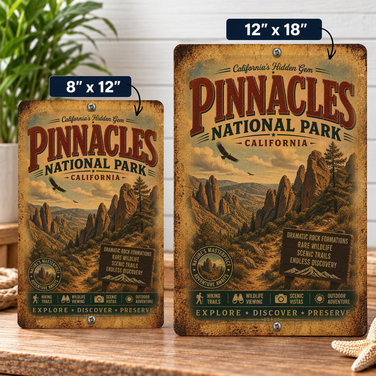 Pinnacles National Park Sign