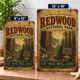 Redwood National Park Sign