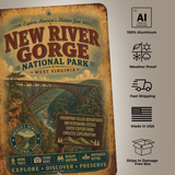 New River Gorge National Park Sign