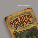 New River Gorge National Park Sign