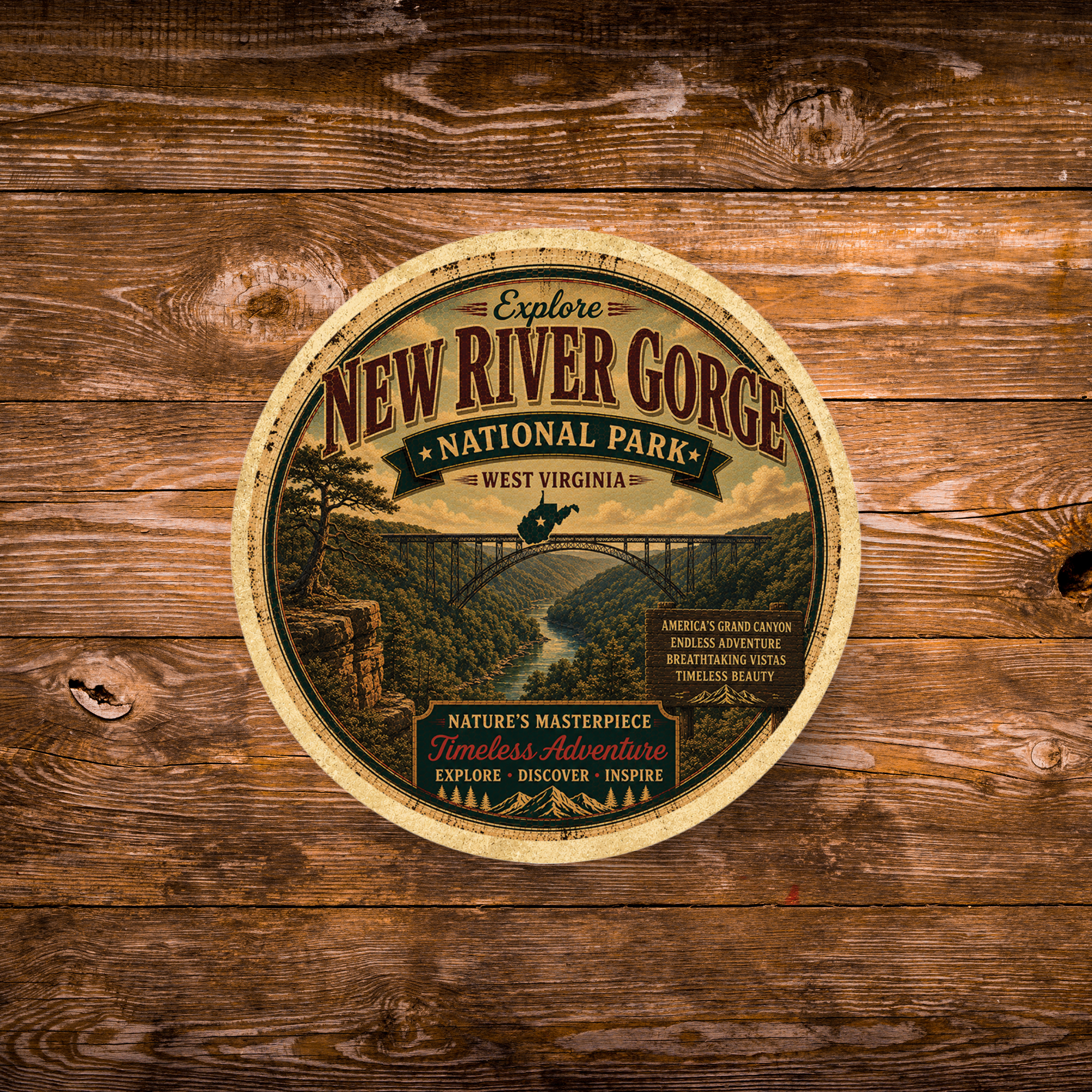 New River Gorge National Park Magnet