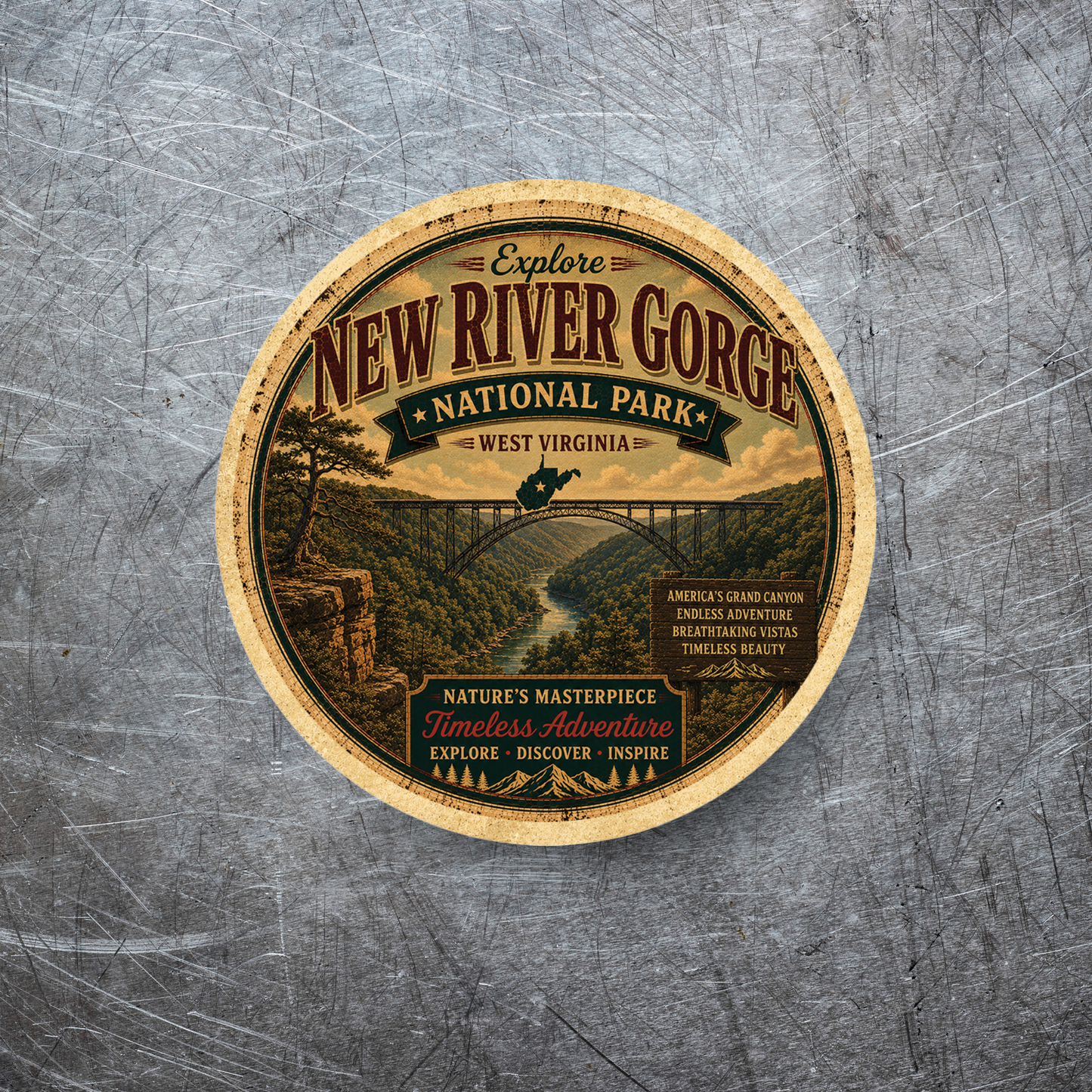 New River Gorge National Park Magnet
