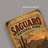 Saguaro National Park Sign