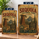 Sequoia National Park Sign