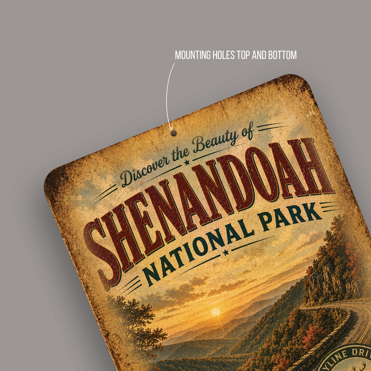 Shenandoah National Park Sign