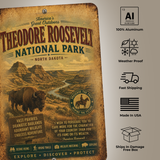 Theodore Roosevelt National Park Sign