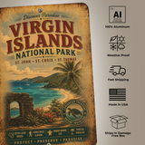 Virgin Islands National Park Sign
