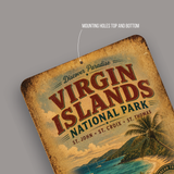 Virgin Islands National Park Sign