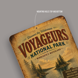 Voyageurs National Park Sign
