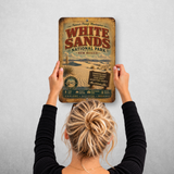 White Sands National Park Metal Sign