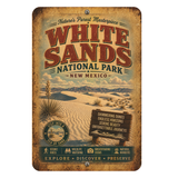 White Sands National Park Metal Sign