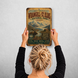 Wrangell-St. Elias National Park Sign