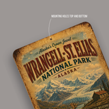 Wrangell-St. Elias National Park Sign