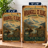 Wrangell-St. Elias National Park Sign