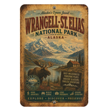 Wrangell-St. Elias National Park Sign