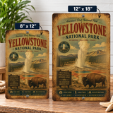 Yellowstone National Park Sign