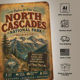 North Cascades National Park Sign