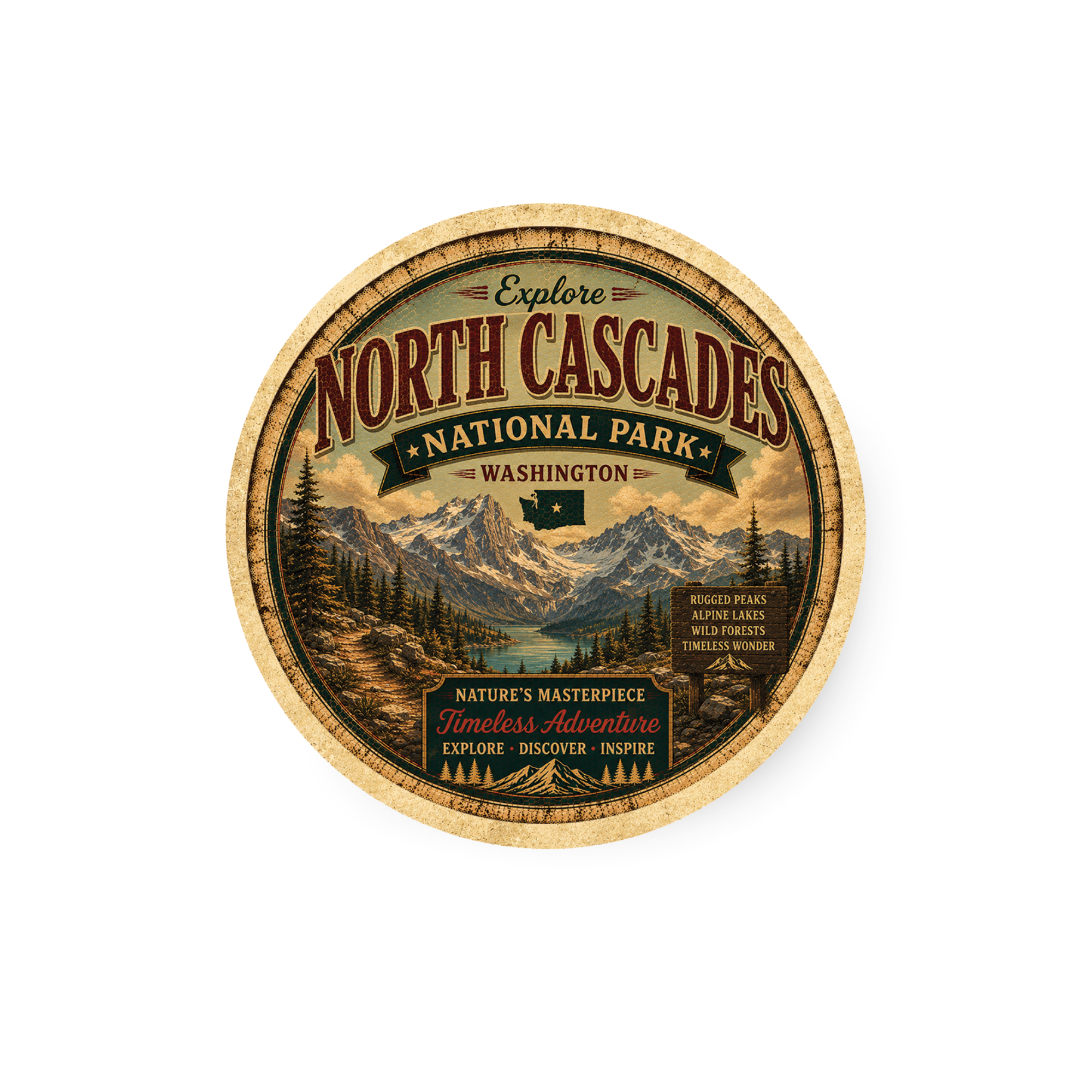 North Cascades National Park Magnet