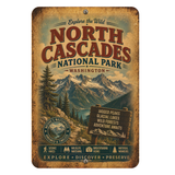 North Cascades National Park Sign