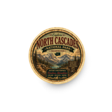 North Cascades National Park Ceramic Coaster – 4" Round