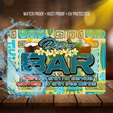 Personalized Tiki Bar Sign