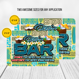 Personalized Tiki Bar Sign