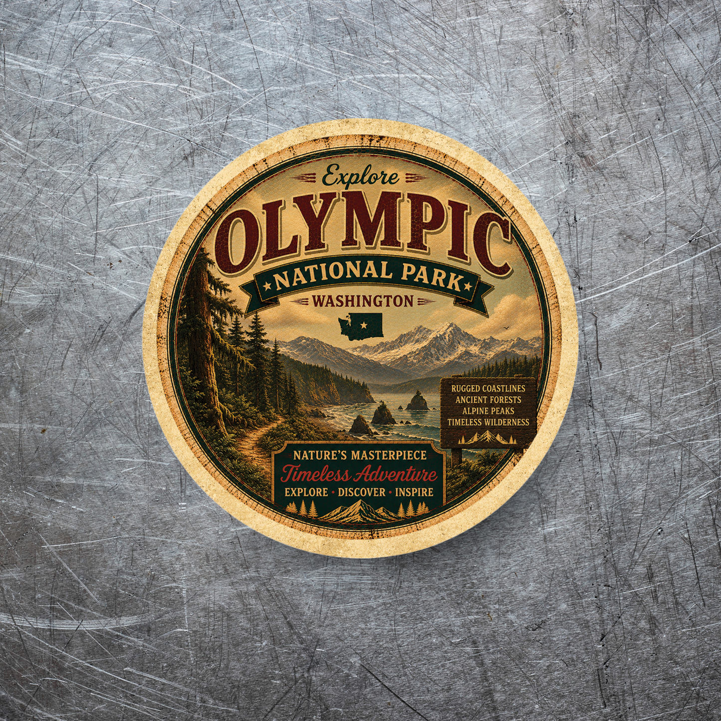 Olympic National Park Magnet
