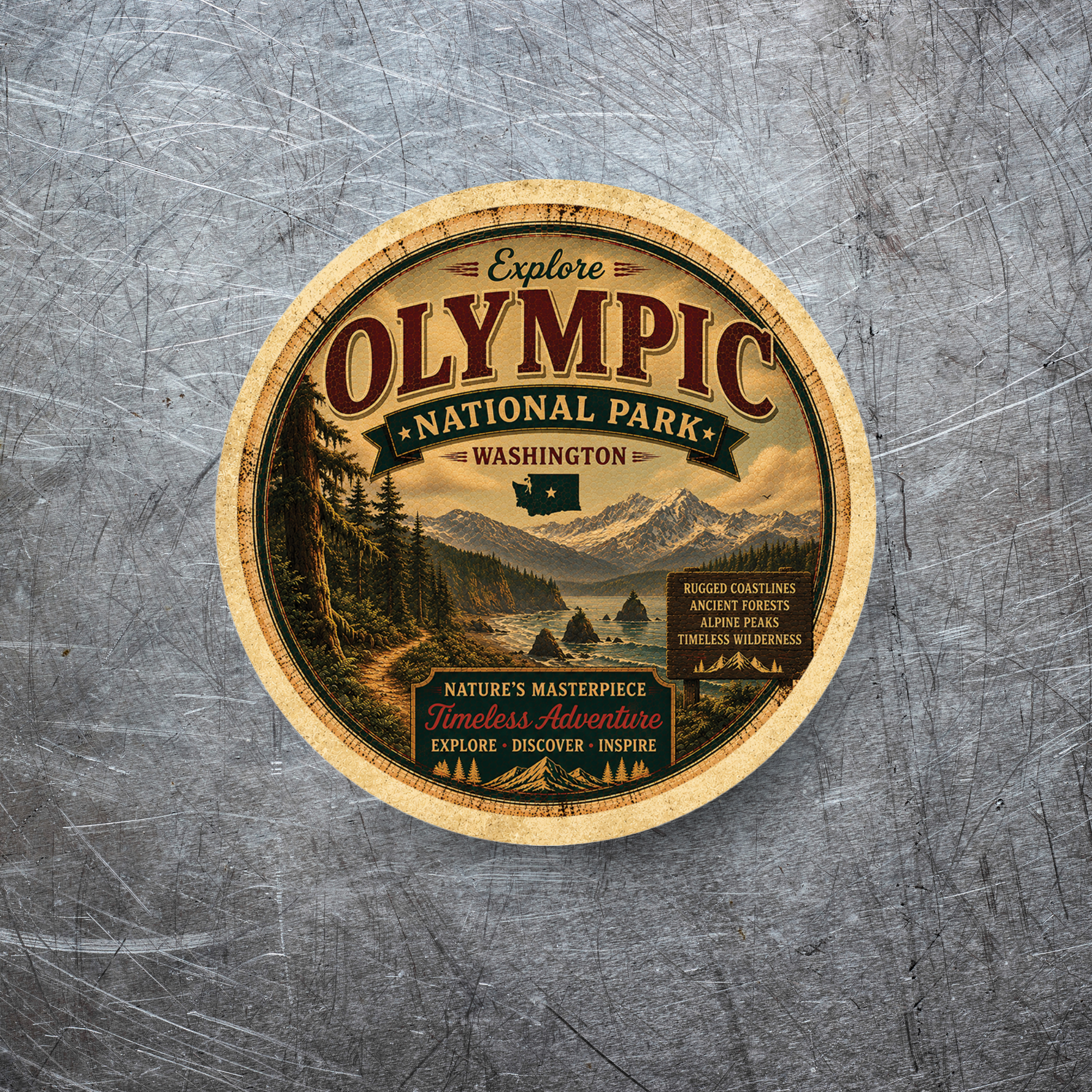 Olympic National Park Magnet