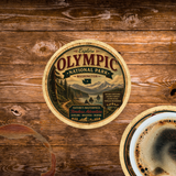 Olympic National Park Ceramic Coaster – 4" Round