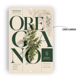 Oregano Botanical Aluminum Sign – Herb Kitchen & Garden Décor