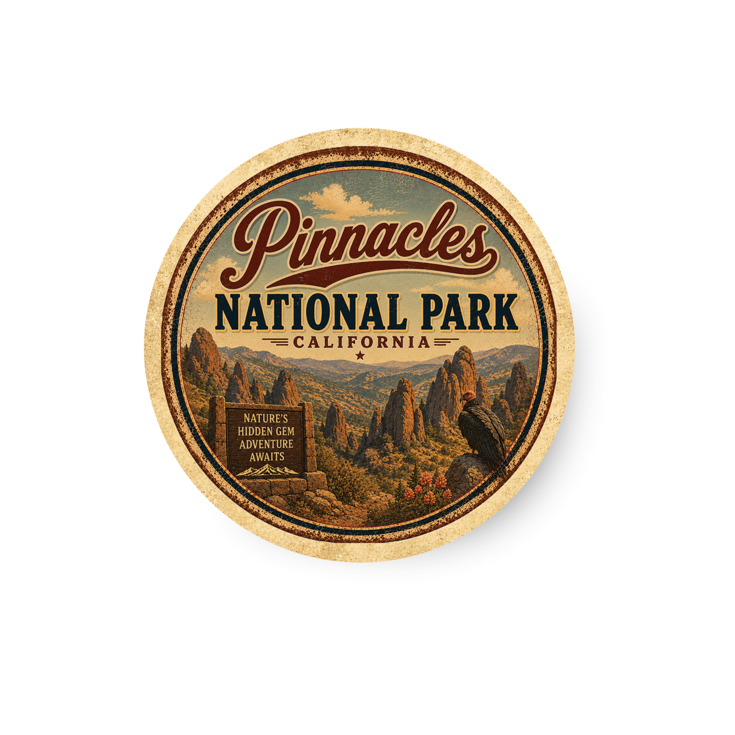 Pinnacles National Park Magnet
