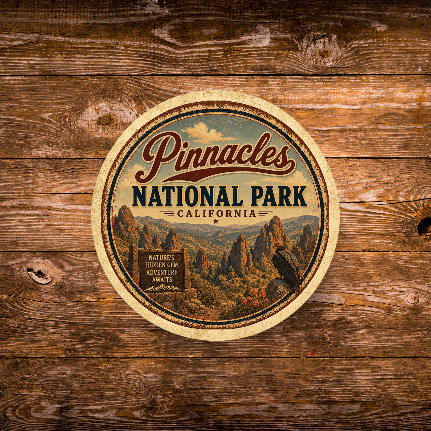 Pinnacles National Park Magnet