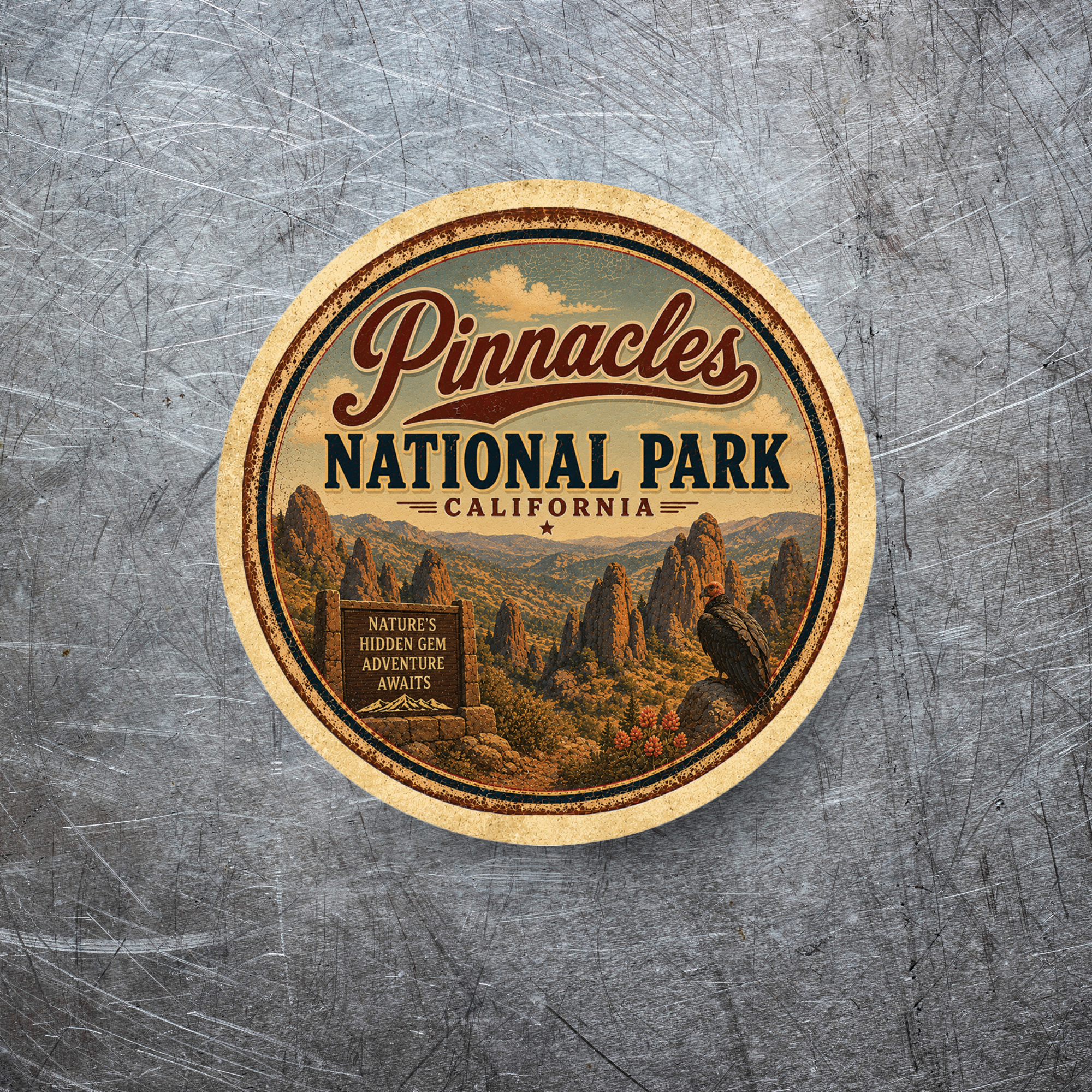 Pinnacles National Park Magnet