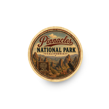 Pinnacles National Park Ceramic Coaster – 4" Round