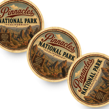 Pinnacles National Park Ceramic Coaster – 4" Round