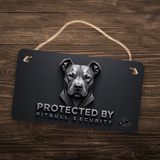 Pitbull Security Sign