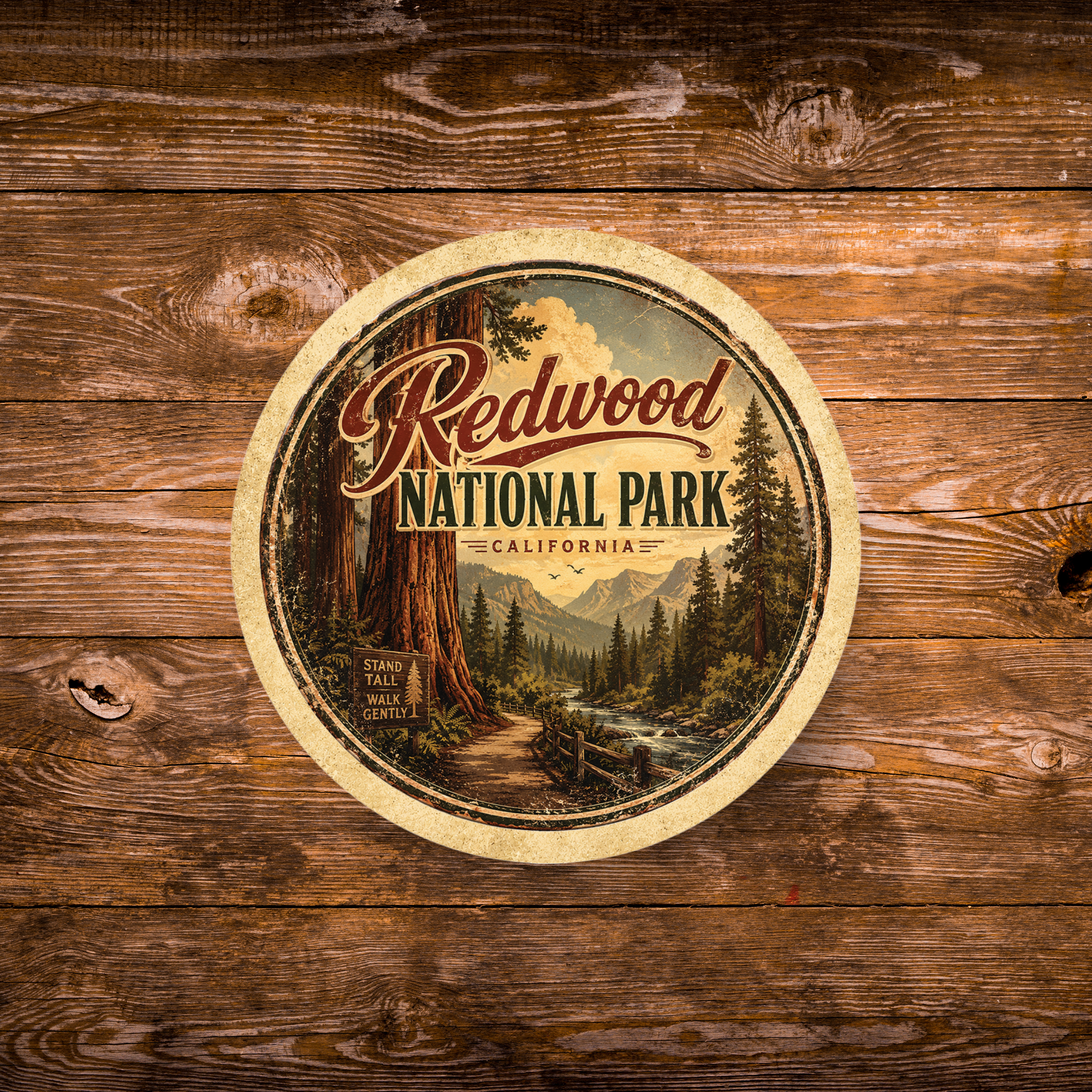 Redwood National Park Magnet