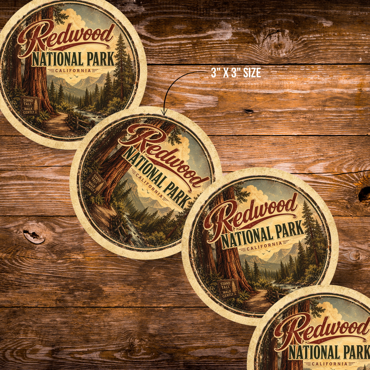 Redwood National Park Magnet