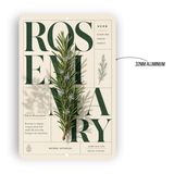 Rosemary Botanical Aluminum Sign – Herb Kitchen & Garden Décor