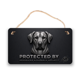 Rhodesian Ridgeback Security Sign