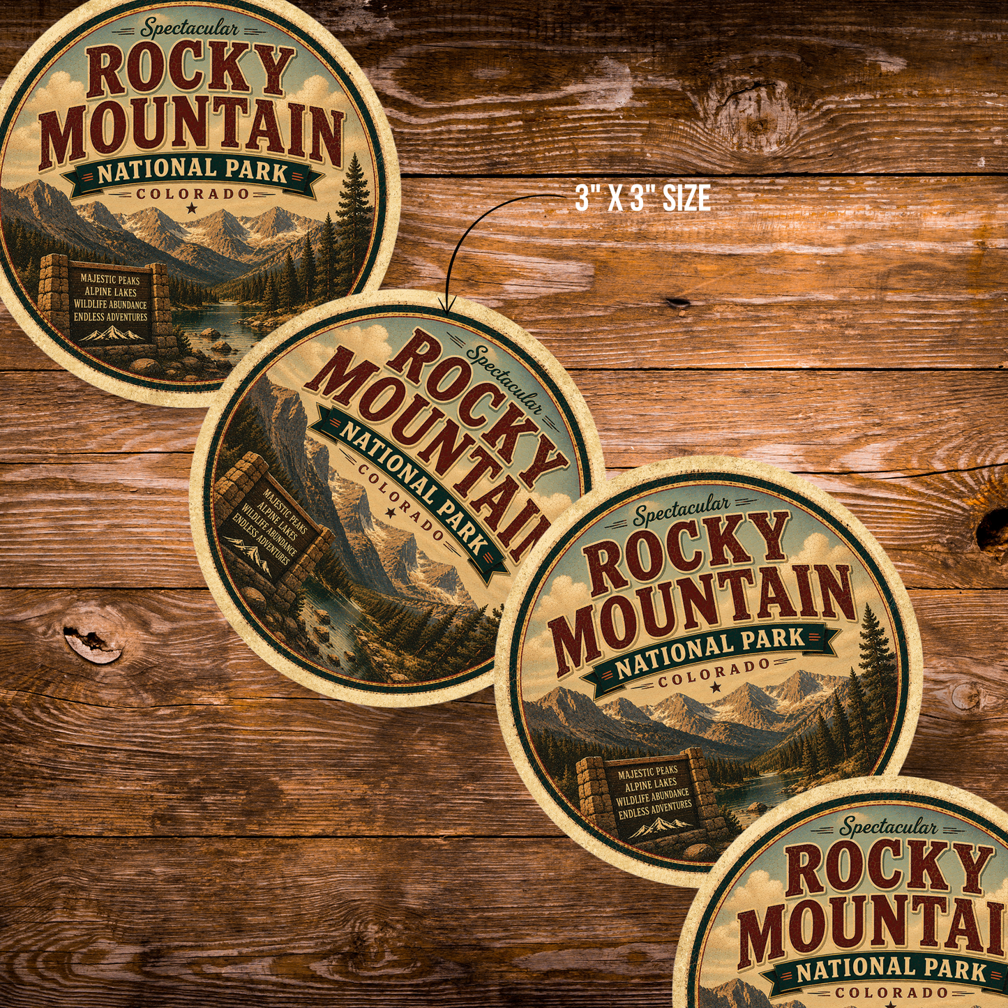 Rocky Mountain National Park Magnet