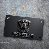 Rottweiler Security Sign